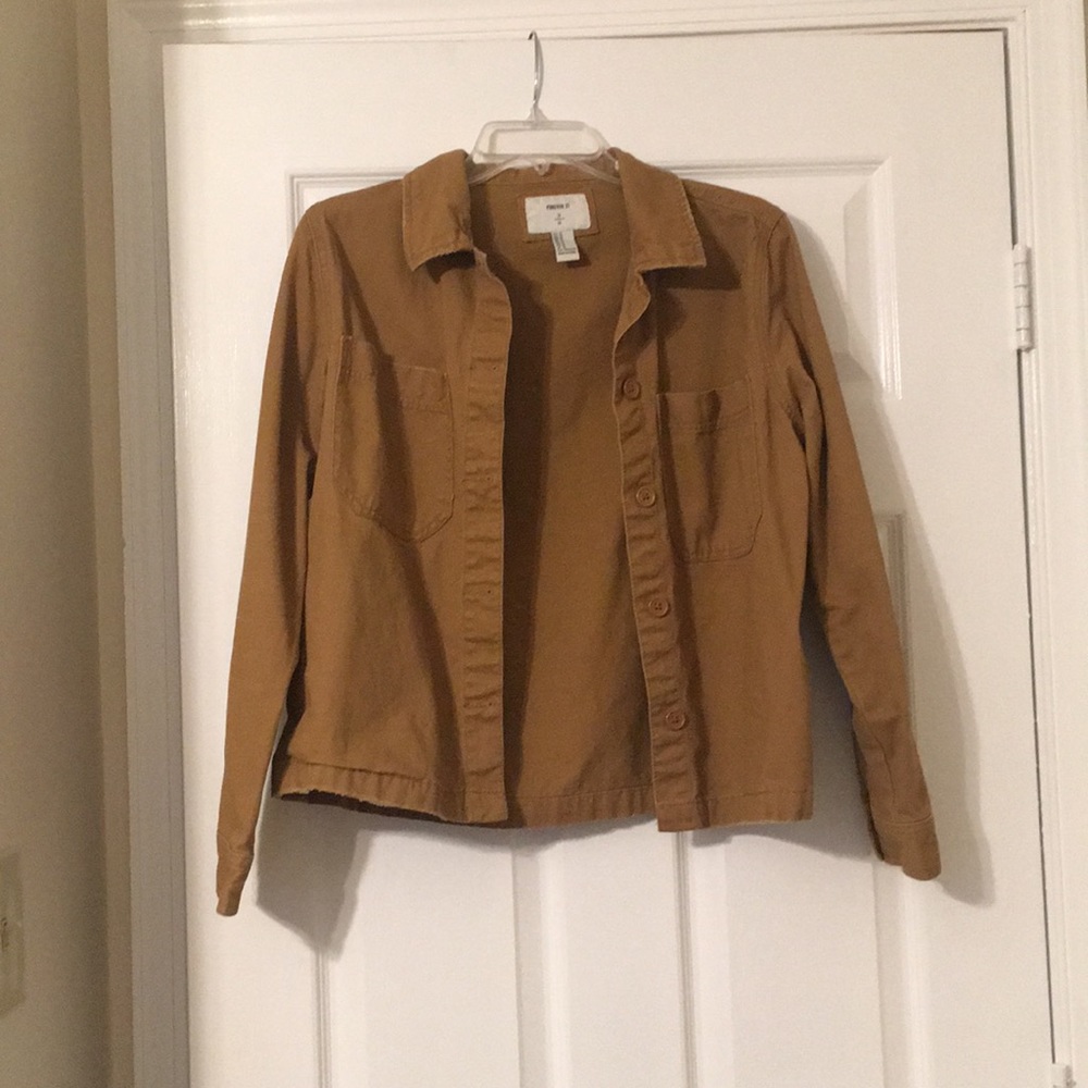 Mustard-y Color Jean Jacket